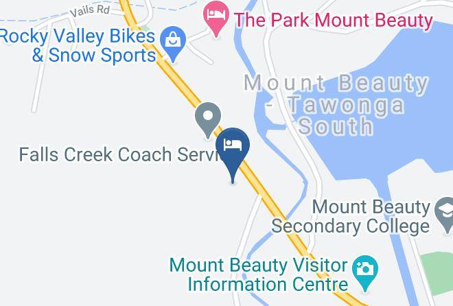 Snowgum Motel Map