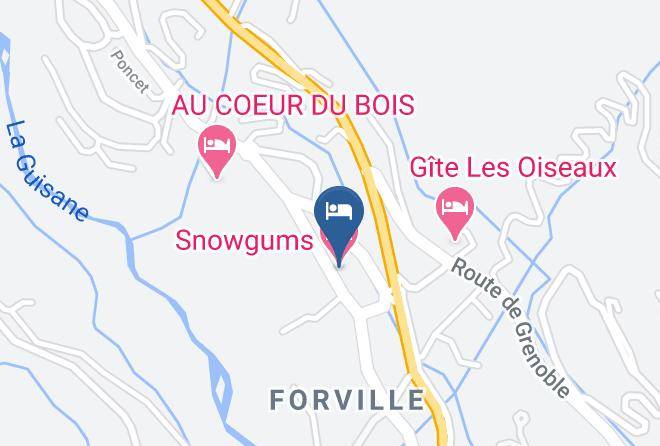 Hautes Alpes - Snowgums Maps