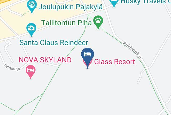 Rovaniemi - Snowman Glass World Resort Maps