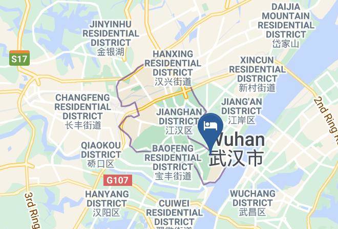 Wuhan - Snowy Shang You Grand Hotel Maps