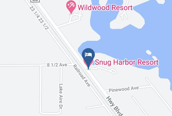 Barron - Snug Harbor Resort Maps