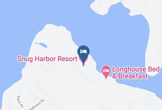 Snug Harbor Resort Map