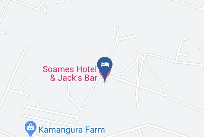 Nyeri - Soames Hotel & Jack's Bar Maps