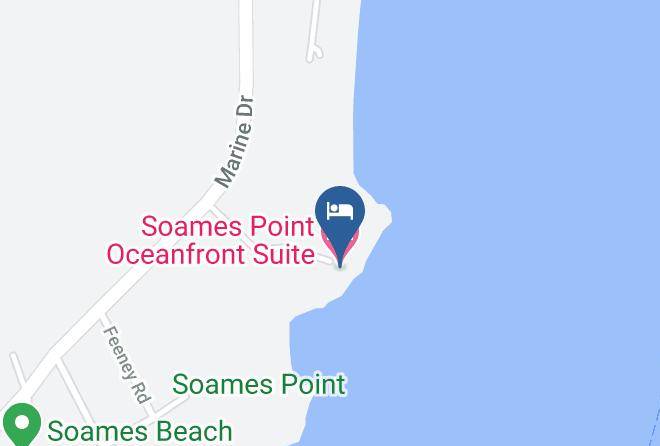 Sunshine Coast - Soames Point Oceanfront Suite Maps