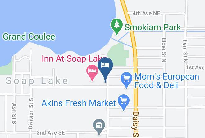 Grant - Soap Lake Nature Spa & Resort Notaras Lodge Maps