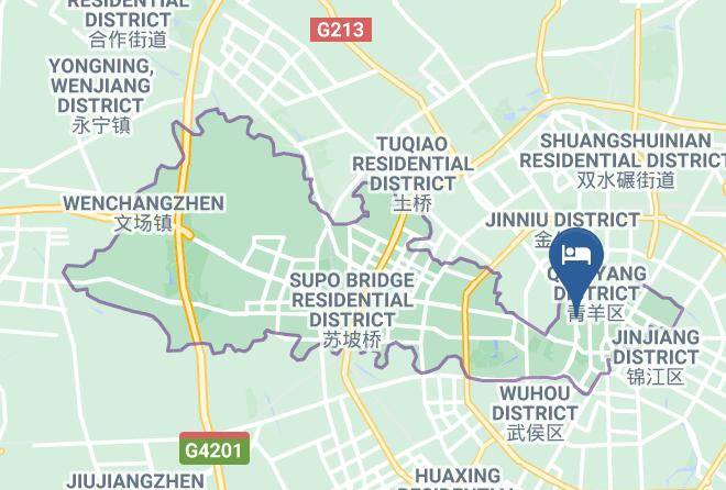 Chengdu - Soaring Gental Hotel Maps