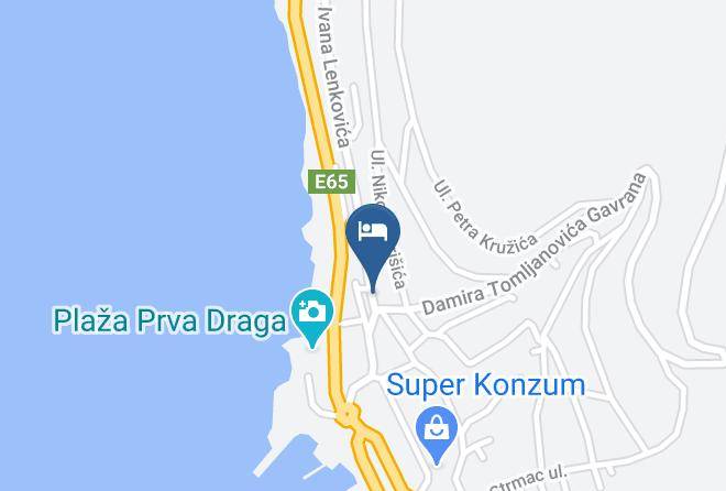 Senj - Soba Cica Maps