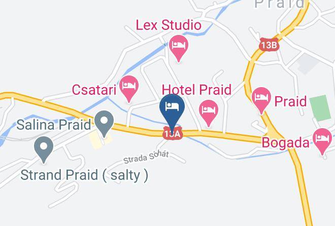 Praid - Sobanya Panzio Maps