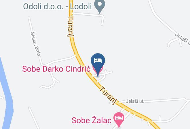 Karlovac - Sobe Darko Cindric Maps