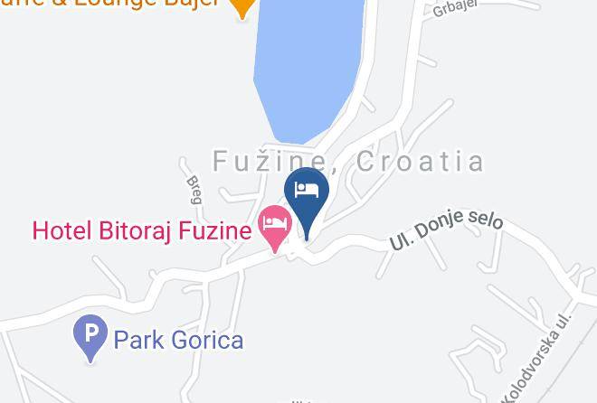 Fuzine - Sobe Ela Maps