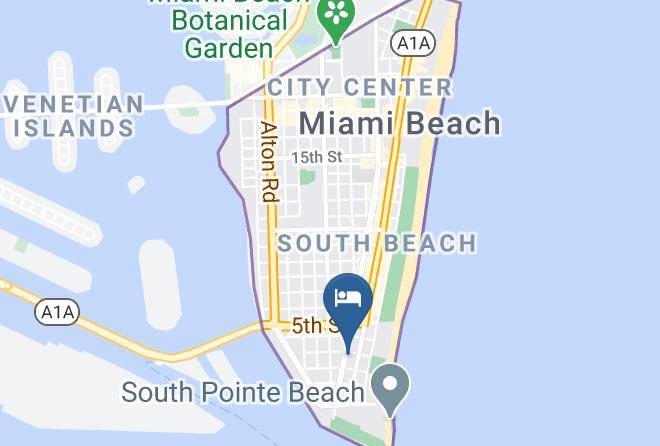Miami Dade - Sobe Hostel & Bar Maps