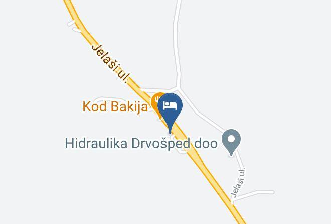 Karlovac - Sobe Kod Bakija Maps