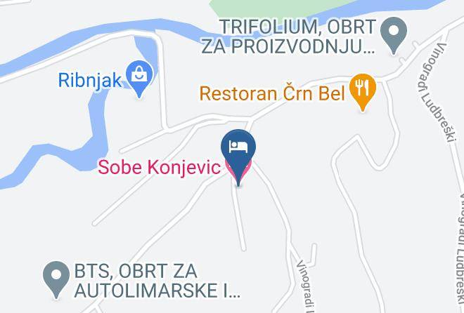 Ludbreg - Sobe Konjevic Maps