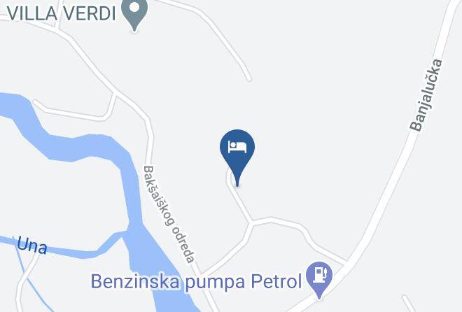 Unsko Sanski - Sobe Lamika Maps