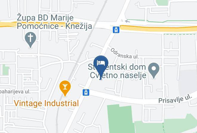 Zagreb - Sobe Lara Zagreb Maps