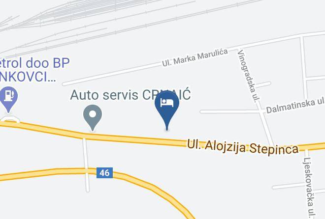 Vinkovci - Sobe Matea Prenociste Maps