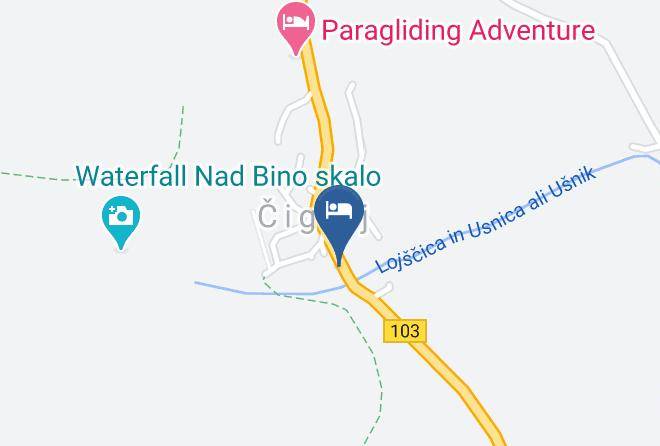Tolmin - Sobe Mici Maps