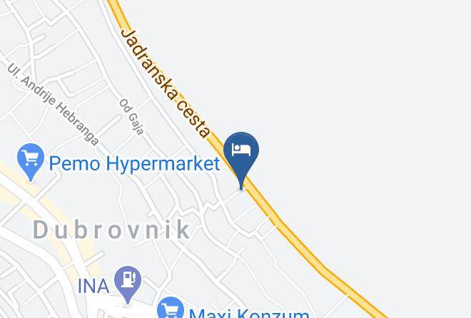 Dubrovnik - Sobe Na Konalu Maps