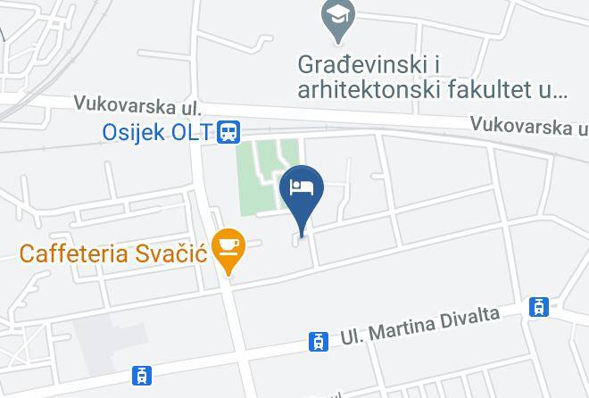 Osijek - Sobe Novi Grad Maps