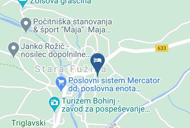 Bohinjska Bistrica - Sobe Pekovec Bohinj Maps