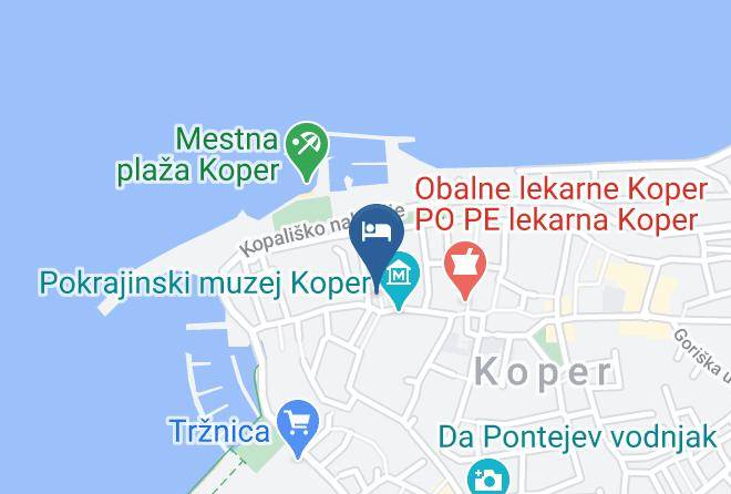 Koper - Sobe Pri Anici Maps