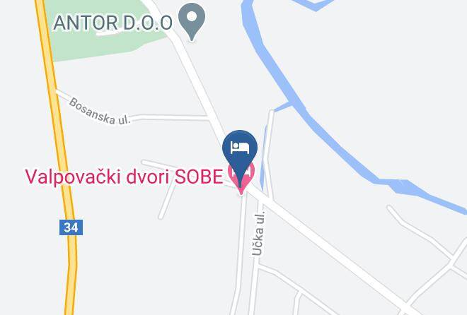Valpovo - Sobe Restoran Valpovacki Dvori Sala Za Svatove Maps