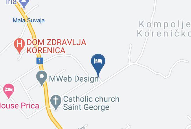 Plitvicka Jezera - Sobe Runolist Maps