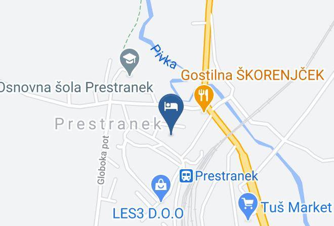 Postojna - Sobe Runtic Maps