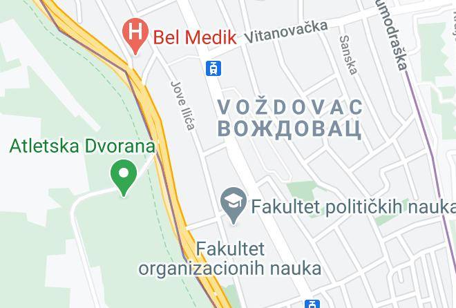 Belgrade City - Sobe Vera 2 Maps