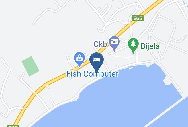 Herceg Novi - Sobe Vesna Maps