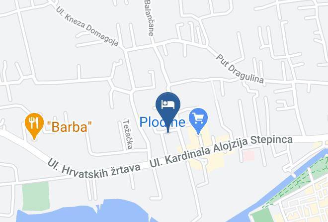 Trogir - Sobe Vukman Trogir Maps
