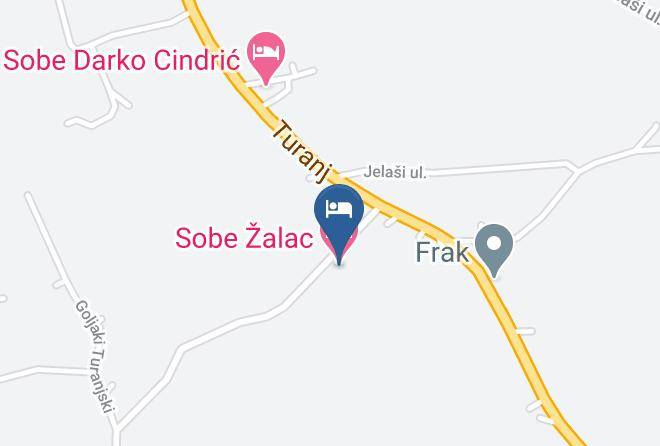 Karlovac - Sobe Zalac Maps