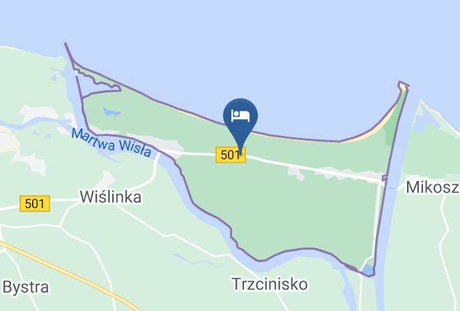 Gdansk - Sobie Wyspa Domki Maps
