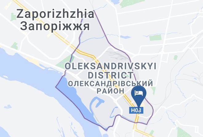Zaporizhzhya - Sobornyi Hotel Maps