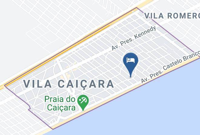 Praia Grande - Sobrado 80m Do Mar Na Praia Grande Vila Caicara Maps