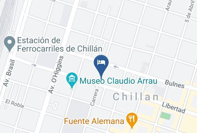 Diguillin - Soc Hotelera Carrera Limitada Maps
