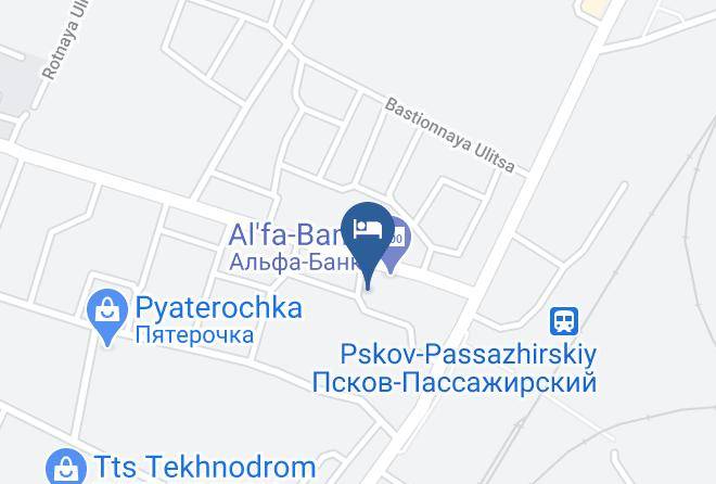 Pskov - Social Hotel Maps