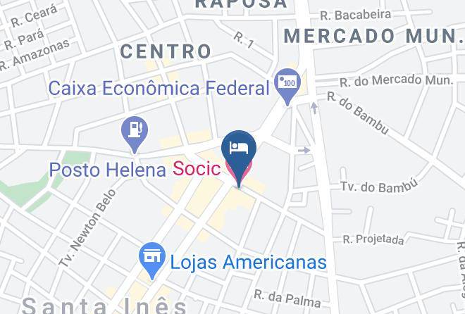 Santa Ines - Socic Hotel Maps