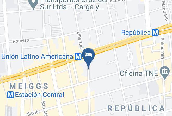 Santiago - Sociedad Hotelera Y De Turismo Molina Ltda Maps