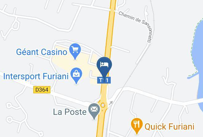 Northernsica - Societe Corse Hoteliere Hotel Sampiero C Maps