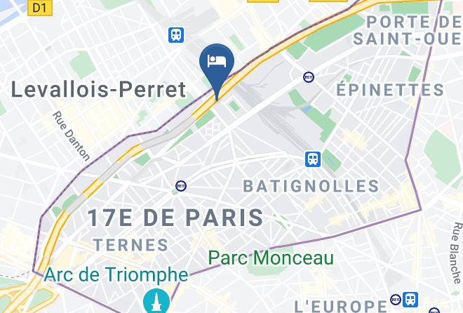 Paris - Societe Hoteliere De La Porte D'asnieres Maps