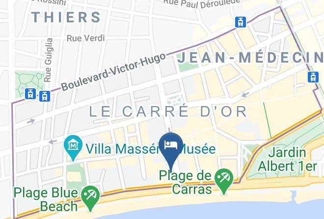 Maritime Alps - Societe Hoteliere Palais Mediterranee Maps