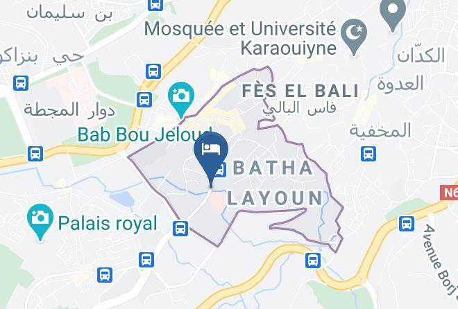 Fez - Societe Touristique Ras Jnan Maps