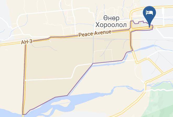 Ulaanbaatar - Sod Hotel Maps