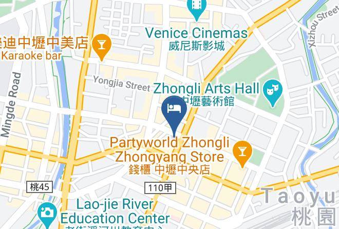 Zhongli District - Sodamazon Business Hotel Maps