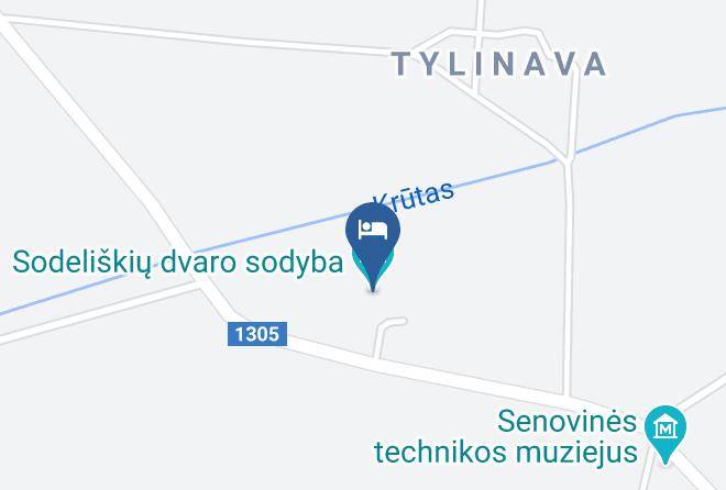 Sodeliskiu Manor Map