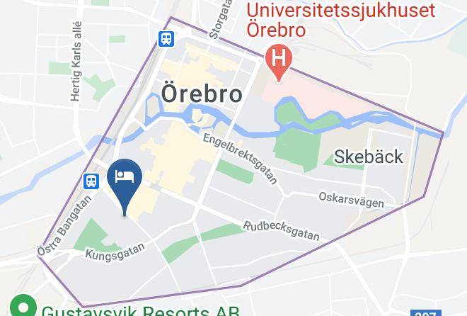 Orebro - Sodra Stations Vandrarhem Maps