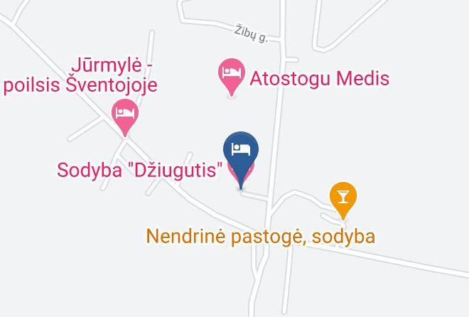 Palanga - Sodyba Dziugutis Maps
