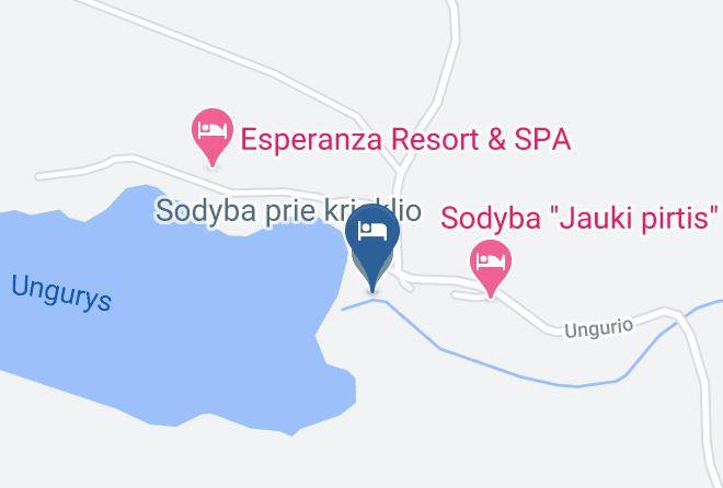 Sodyba Prie Krioklio Map