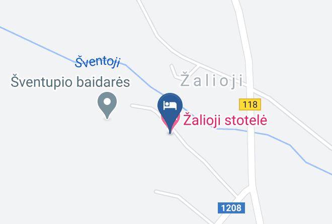 Anyksciai District Municipality - Sodyba Zalioji Stotele Maps